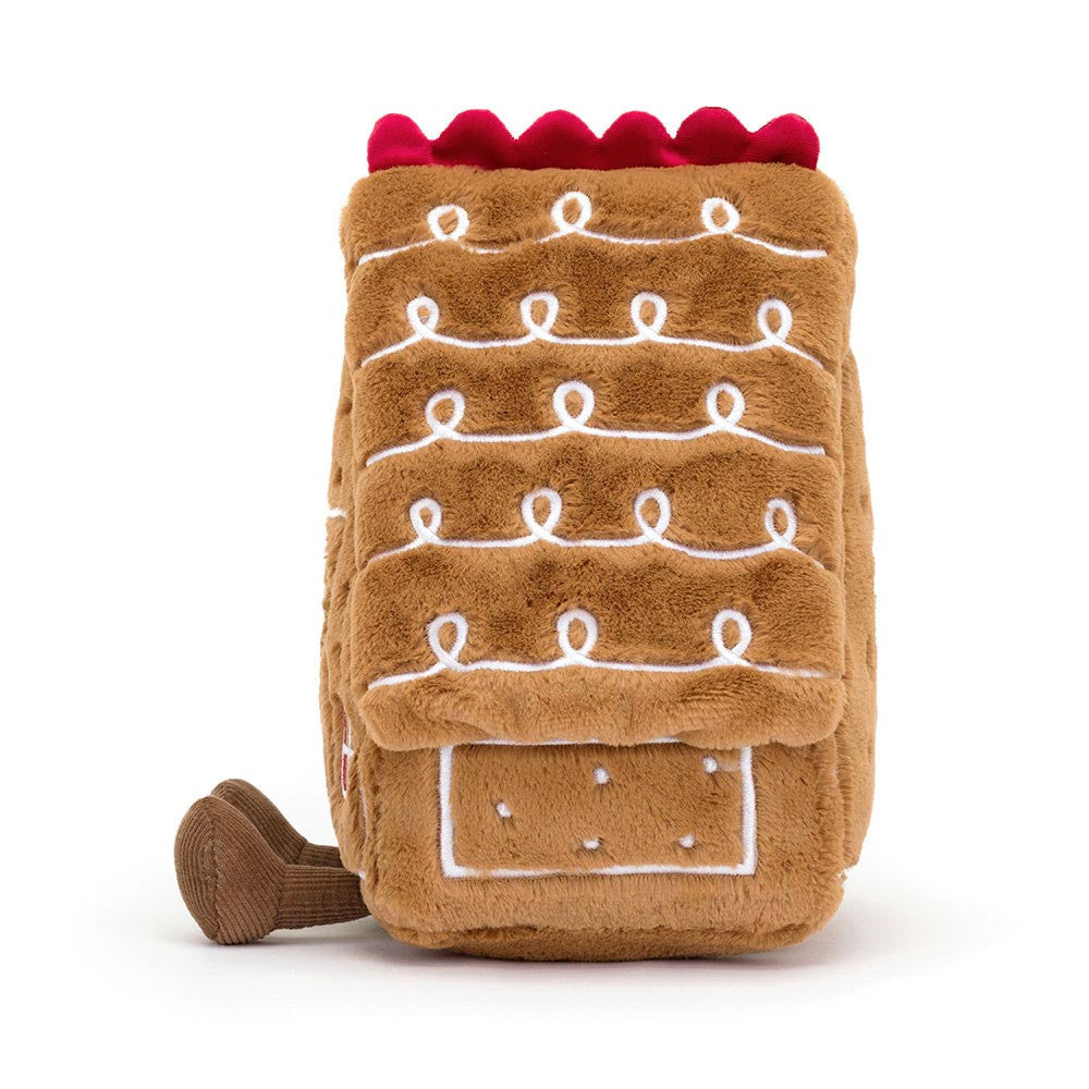 Jellycat Amuseables Gingerbread House 22cm Plush