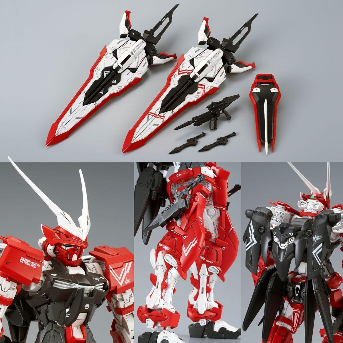 Bandai Gundam - MG 1/100 MBF-02VV Gundam Astray Turn Red Model Kit