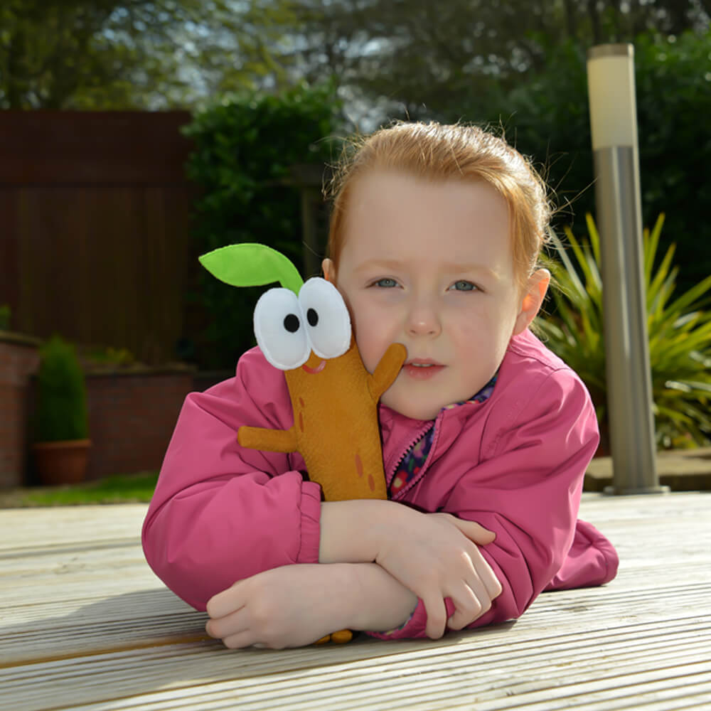 Hey Duggee Singing Sticky Stick Plush 25cm