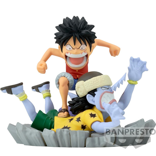 Bandai One Piece World Collectable Figure Log Stories - Monkey D. Luffy VS Arlong