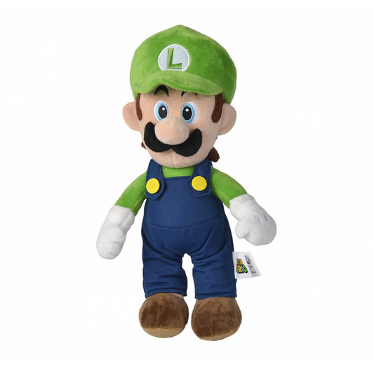 Licensed Super Mario Luigi Plush 30cm