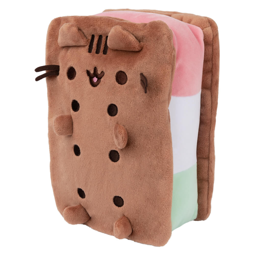 Pusheen the Cat Neapolitan Ice Cream Sandwich Plush 22cm