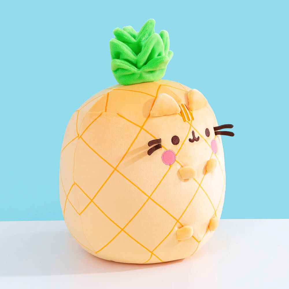 Gund Pusheen Fruits: Pineapple Squisheen Scented Plush 40cm