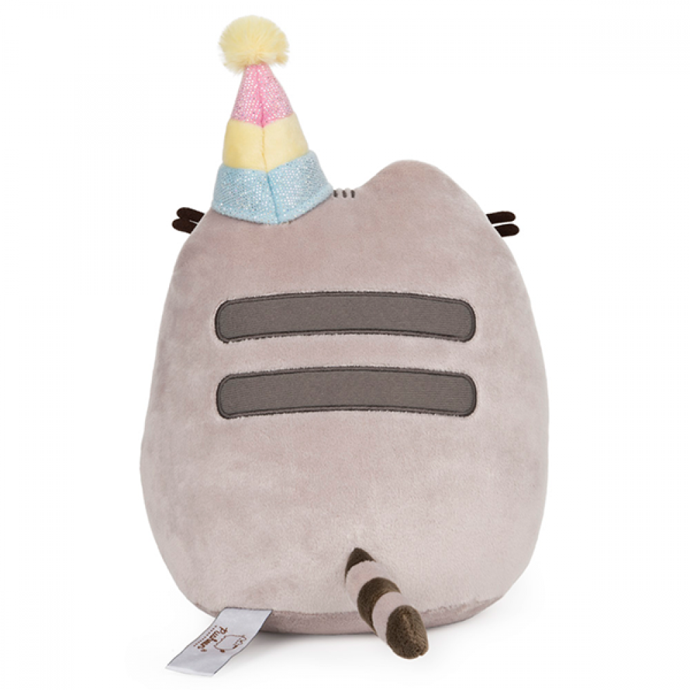 Pusheen the Cat Birthday Plush with Cake 24cm