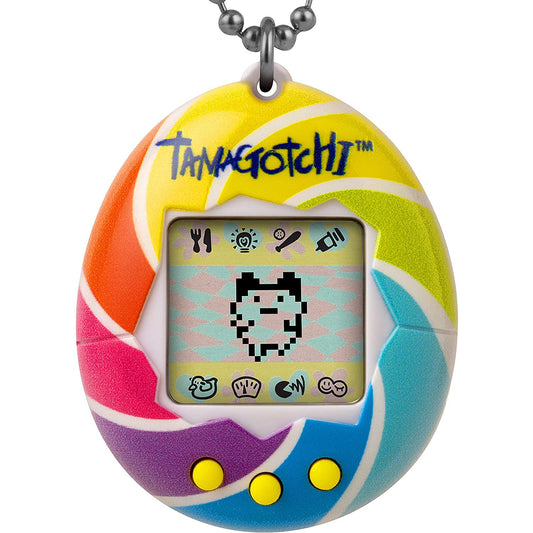 Genuine Bandai Tamagotchi Gen 1 - Candy Swirl