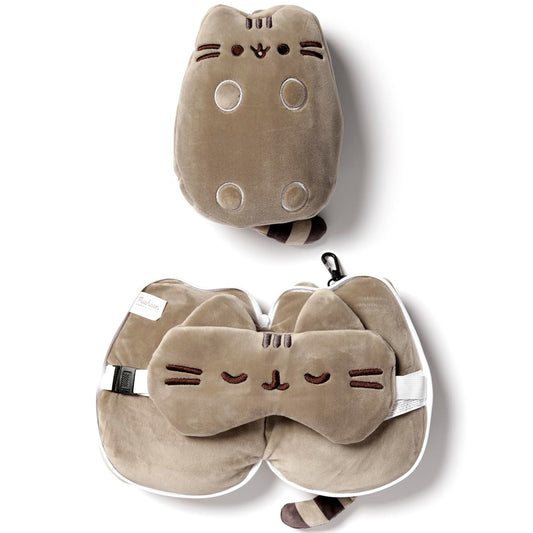 Pusheen Travel Pillow & Eye Mask Set